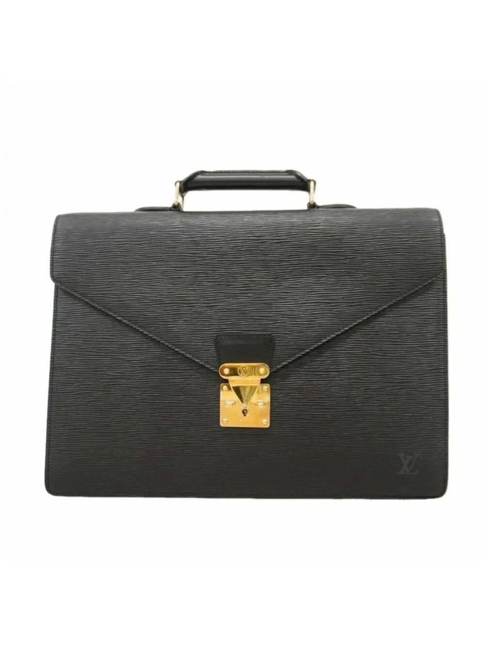 Louis Vuitton Briefcase Epi Serviette Ambassador Noir